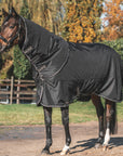Back on Track Obsidian 150g Black Turnout Blanket w/Neck Cover