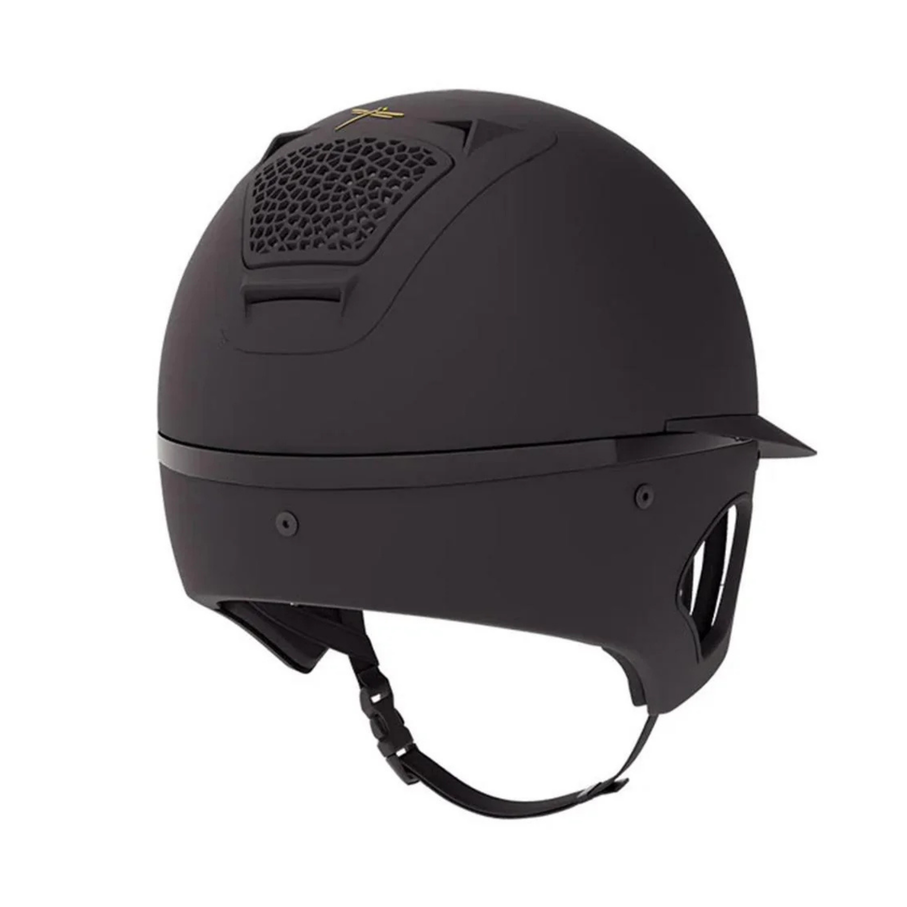 bike helmet wide brim Freejump Voronoi Carbon Helmet Black Matte / 62 cm (Large)