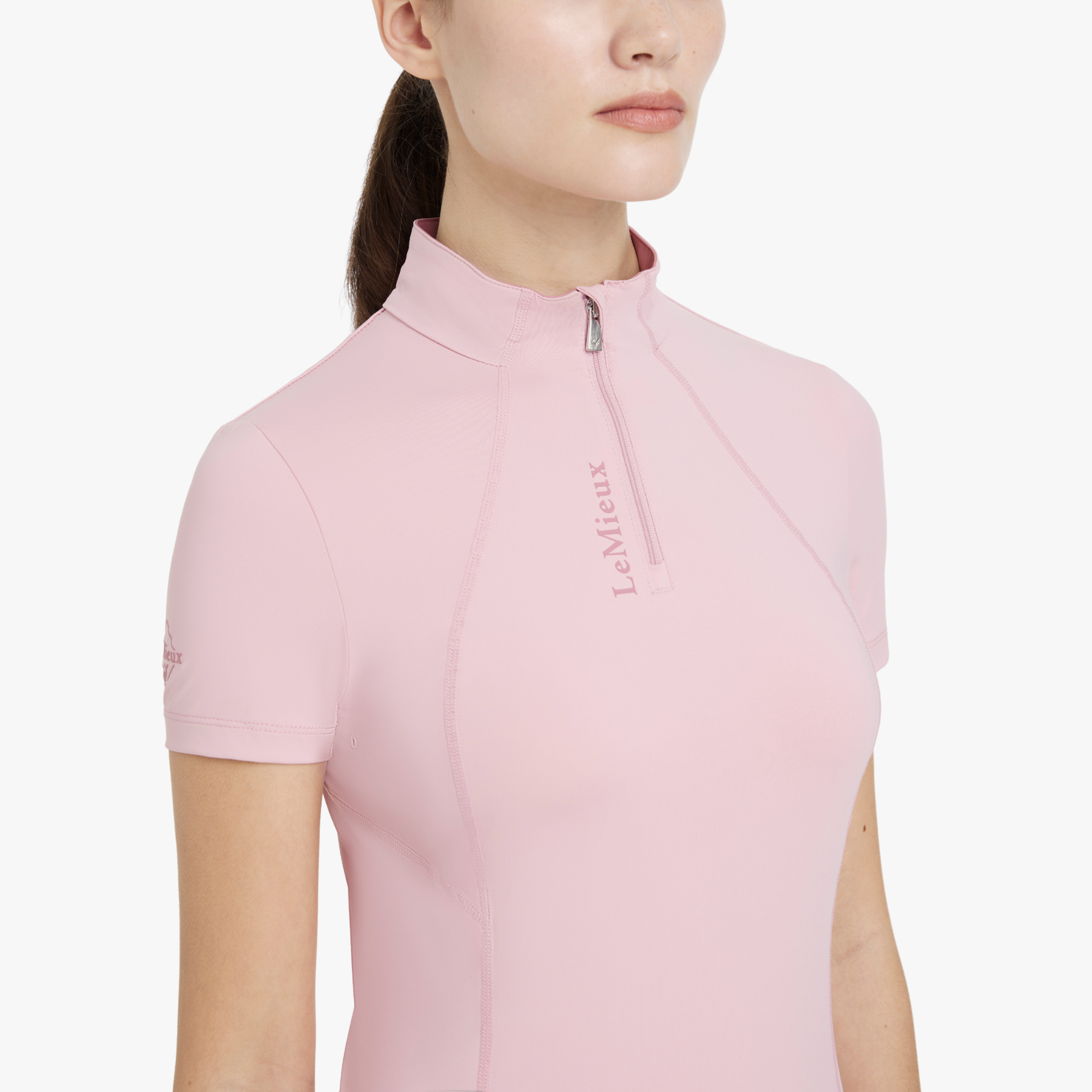 LeMieux Ladies Short Sleeve Classique Base Layer, Blossom