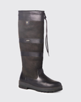 Dubarry Ireland Galway Ladies Waterproof Leather Country Boot in Black/Black