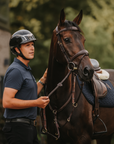 Dy'on Anatomic Flash Noseband Bridle, Brown, D Collection