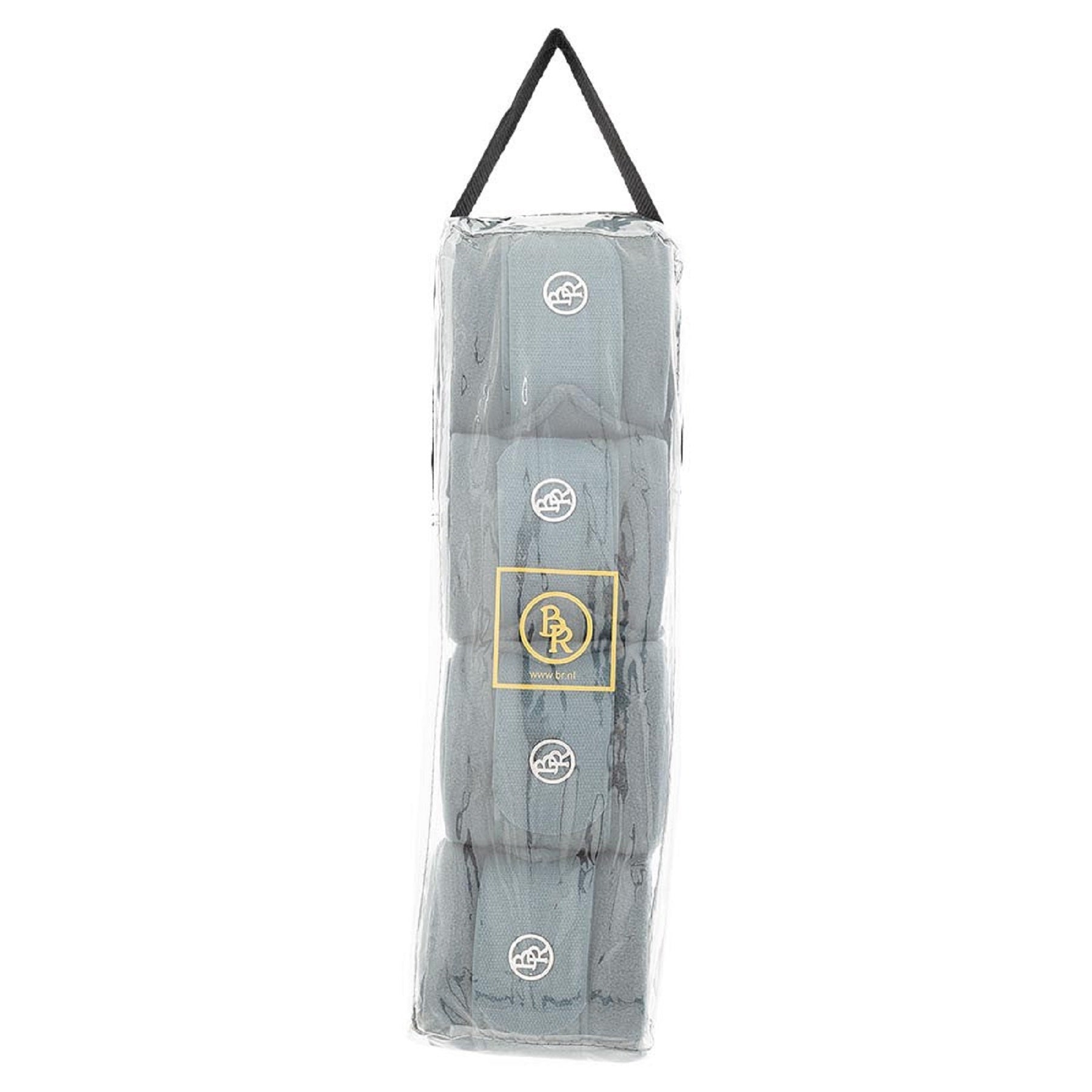 BR Equestrian Fleece Bandages Dila, Dark Slate