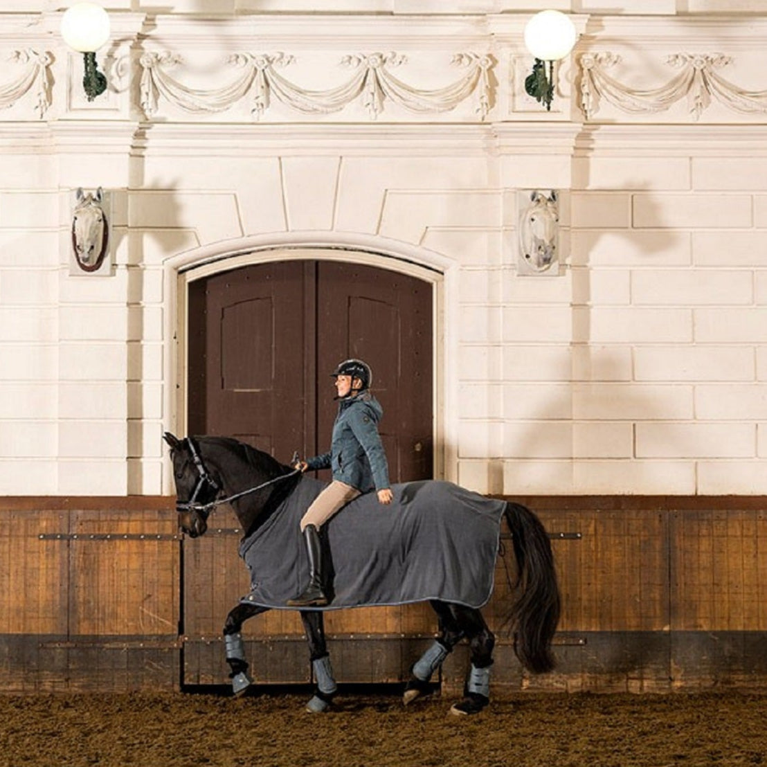 BR Equestrian Over Reach Boots Djoy, Dark Slate