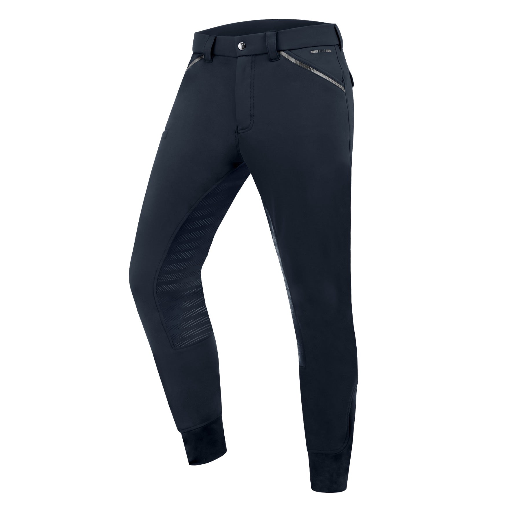 Waldhausen Marc Silicon Men's Knee Grip Breeches, Deep Blue