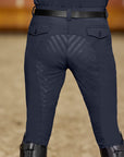 Waldhausen Marc Silicon Men's Knee Grip Breeches, Deep Blue
