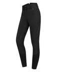 ELT Mina Thermal Winter High Rise Full Grip Breeches, Black