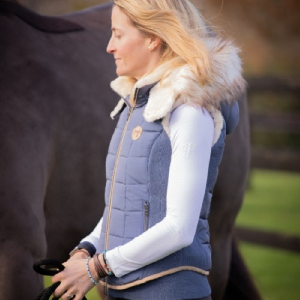 Penelope New Roge Ladies Vest, Bering Sea