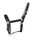 Kentucky Horsewear Plaited Nylon Halter, Navy