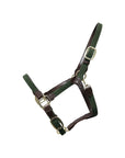 Kentucky Horsewear Plaited Nylon Halter, Olive