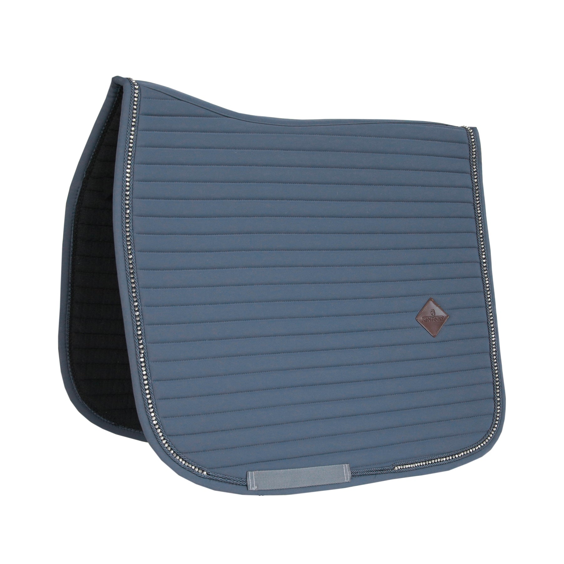 Kentucky Horsewear Saddle Pad Pearls Dressage Grey Edition
