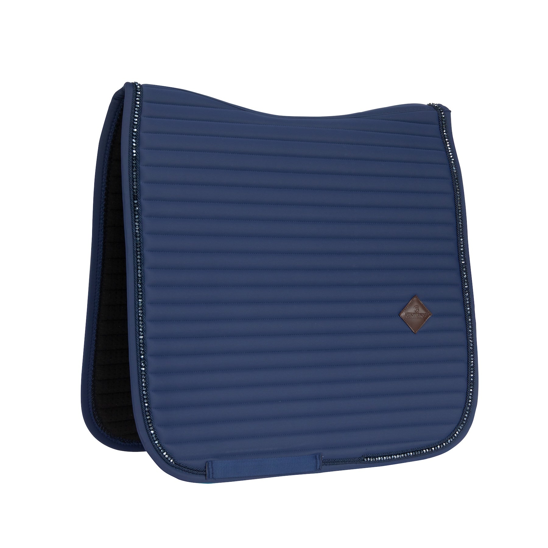 Kentucky Horsewear Saddle Pad Pearls Dressage Navy Edition