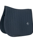 Kentucky Horsewear Saddle Pad Fishbone Jumping Black Edition