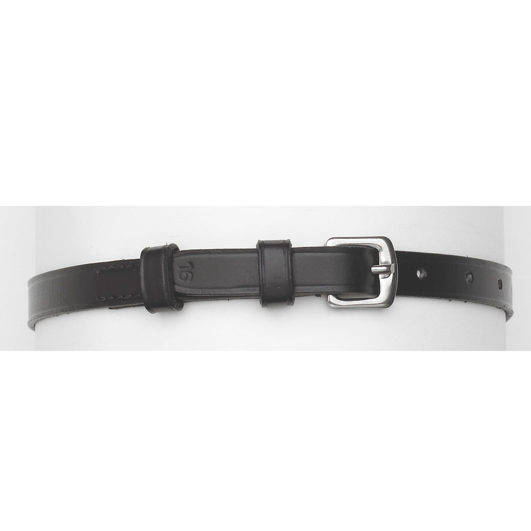Camelot Square Spur Straps, Black