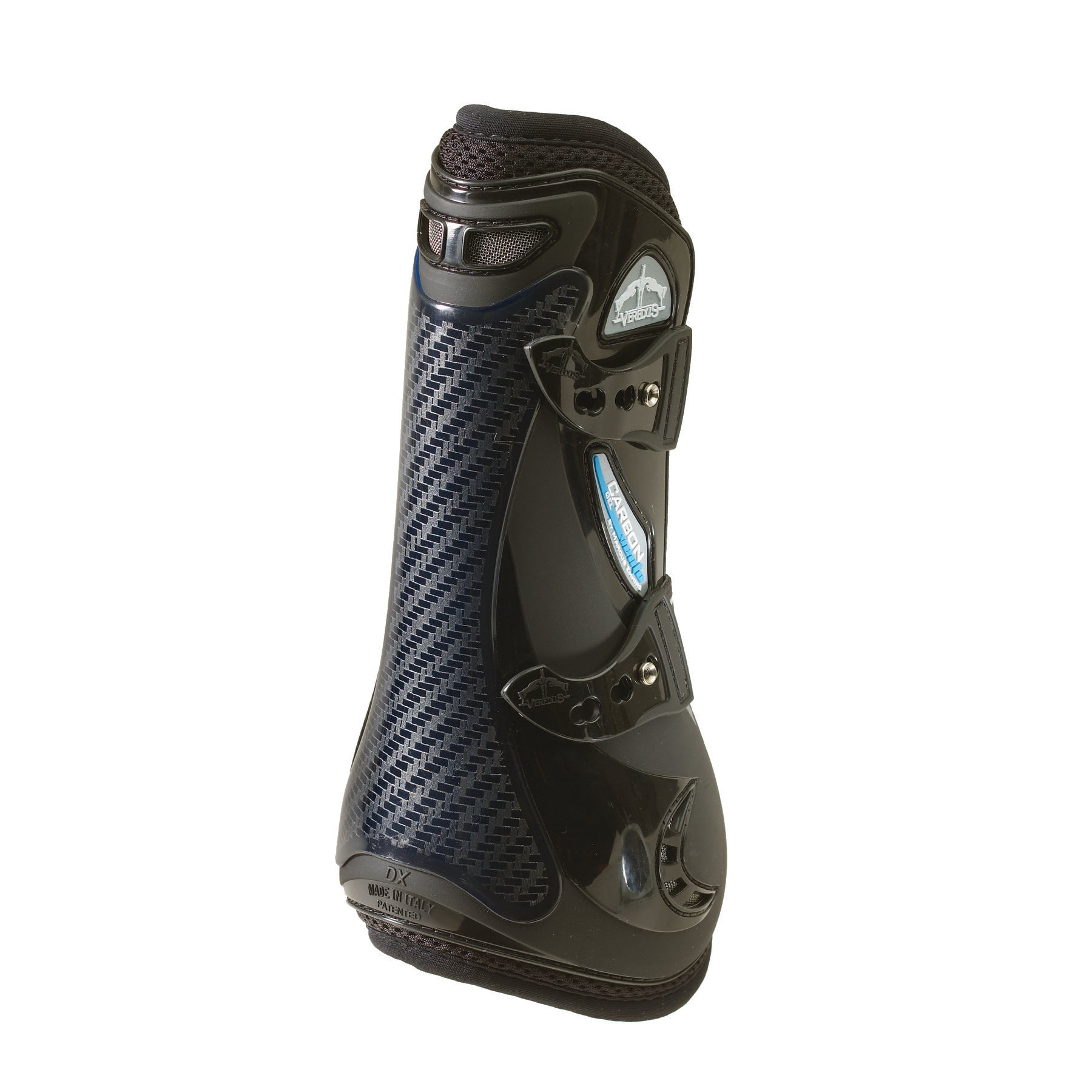 Veredus Carbon Gel Vento Open Front Boots, Black