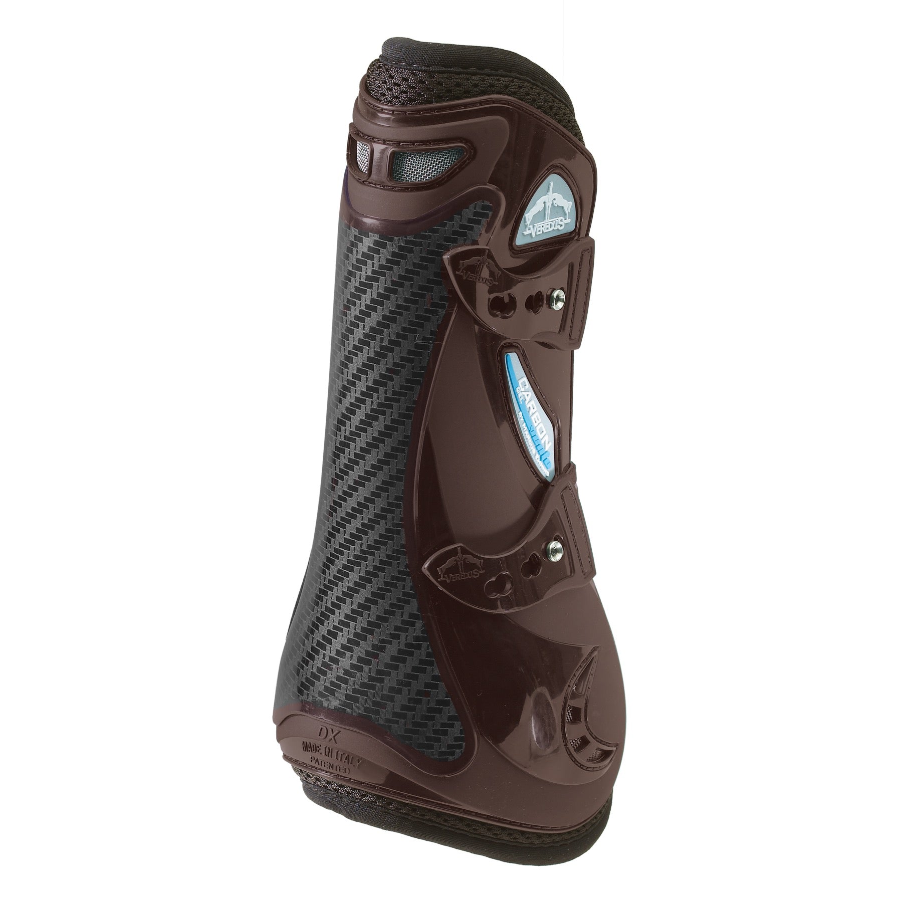 Veredus Carbon Gel Vento Open Front Boots, Brown