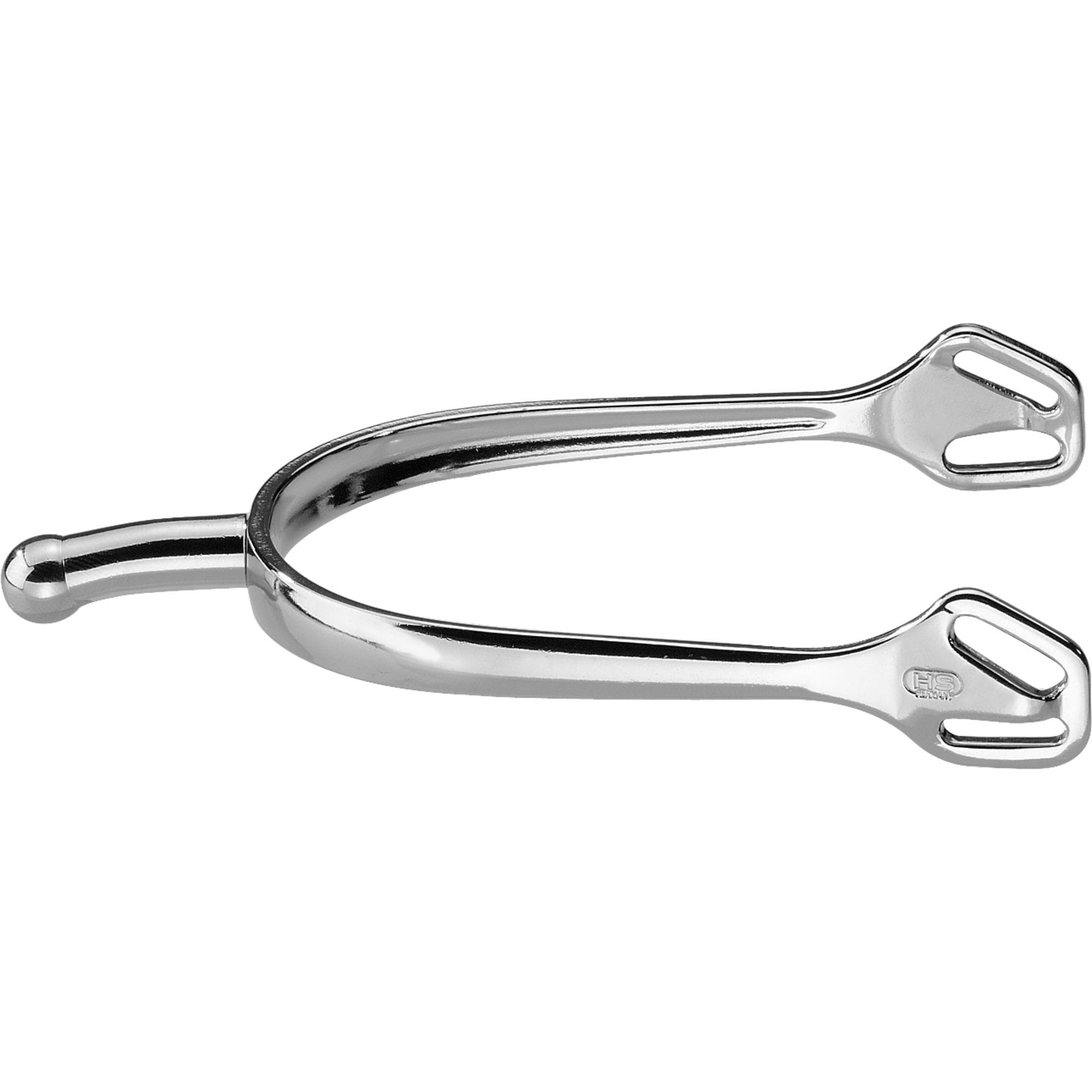 Herm Sprenger ULTRA fit spurs with Balkenhol fastening - Stainless steel, 30 mm rounded