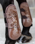 Kentucky Horsewear Bamboo Tendon Boots, Brown