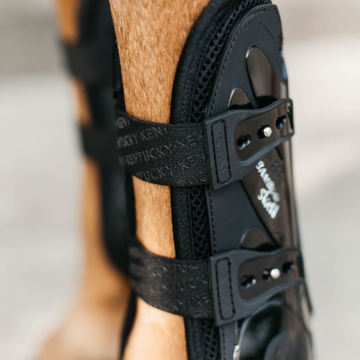 Kentucky Horsewear Bamboo Tendon Boots, Black
