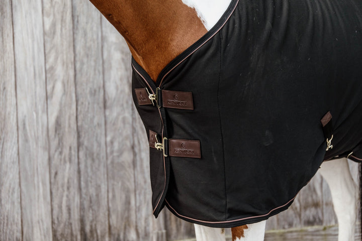 Kentucky Horsewear Cooler Fleece Rug, Black