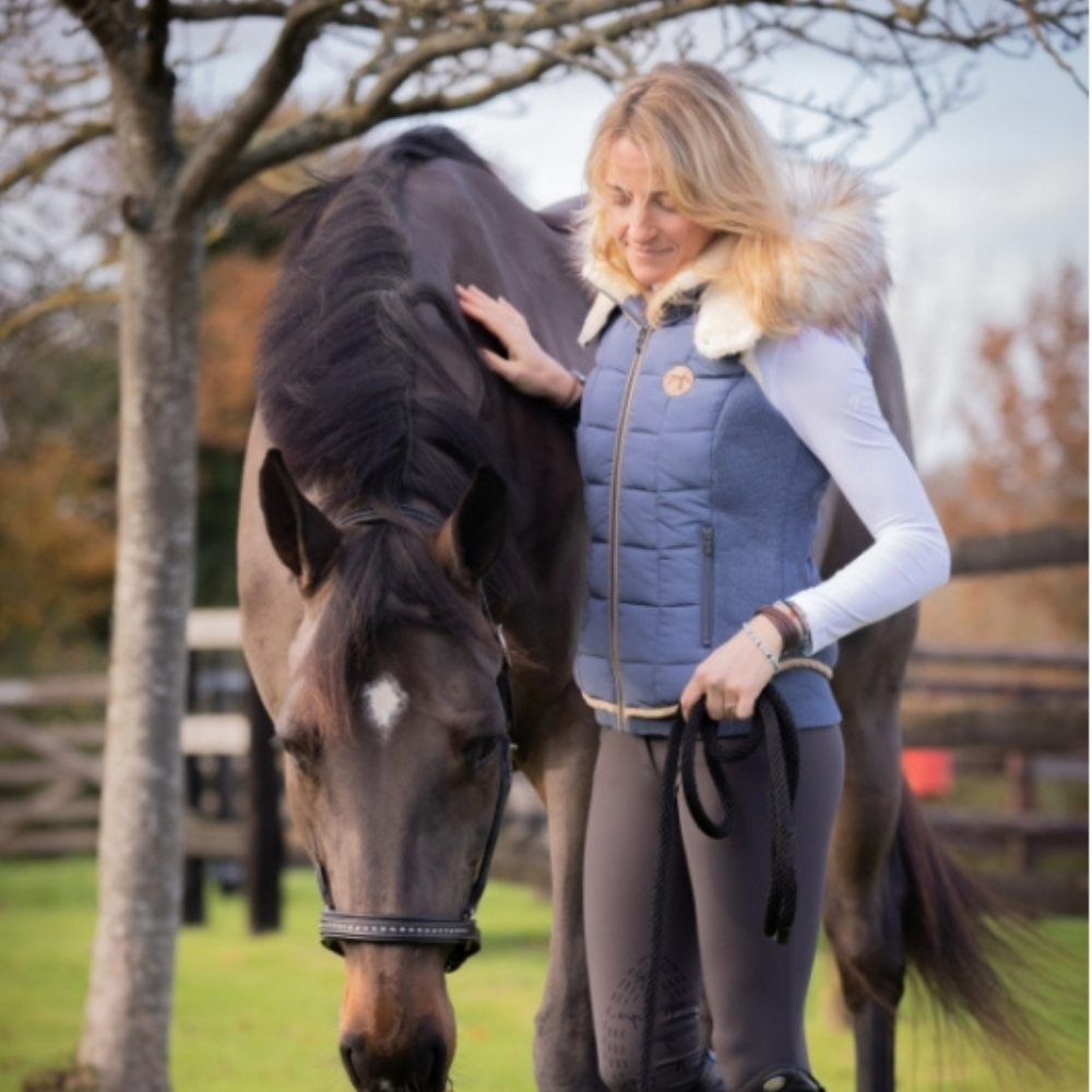 Penelope New Roge Ladies Vest, Bering Sea