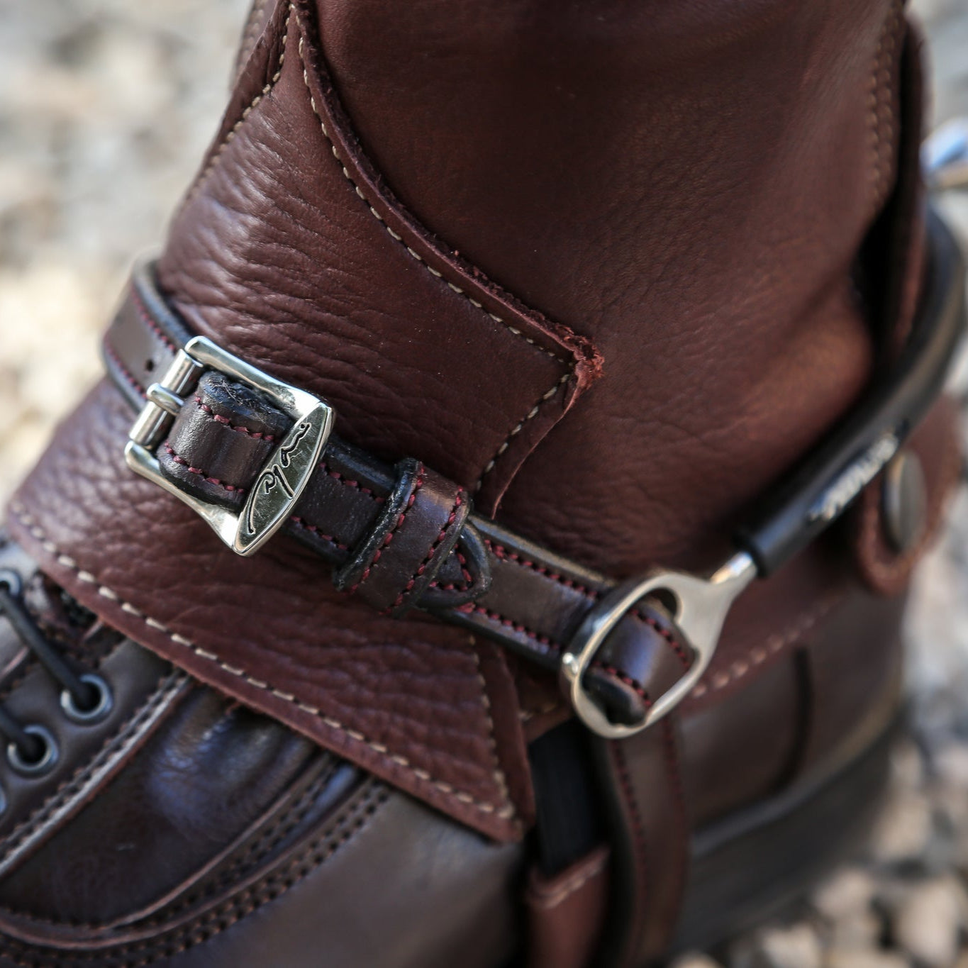 Dy'on Spur Straps, Brown