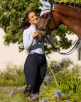 LeMieux Amara II Ladies Knee Grip Breeches, Navy