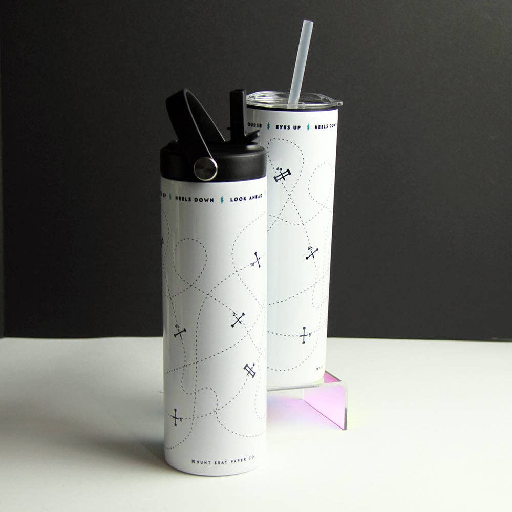 Hunt Seat Paper Co. Off Course Stainless Steel Water Bottle