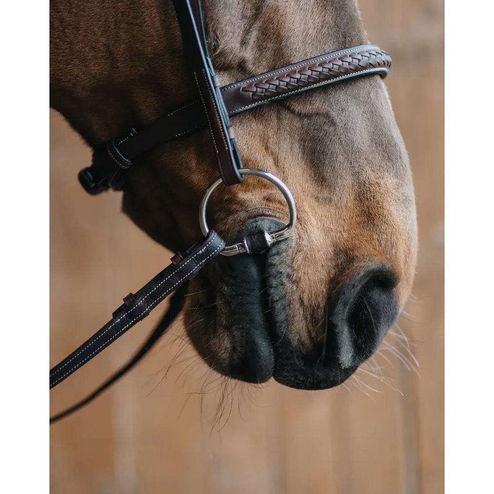 Fager Adam Leather Bit Fixed Rings (14mm)
