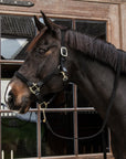 Kentucky Horsewear Plaited Nylon Halter, Black