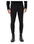 BR Equestrian Men's Full Seat Riding Breeches Denzel Microfiber Seat, Meteorite