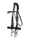 Montar Normandie Double Bridle, Black