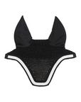 Kentucky Horsewear Soundless Fly Veil Wellington with Plaited Cord, Black