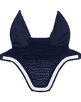 Kentucky Horsewear Soundless Fly Veil Wellington with Plaited Cord, Navy