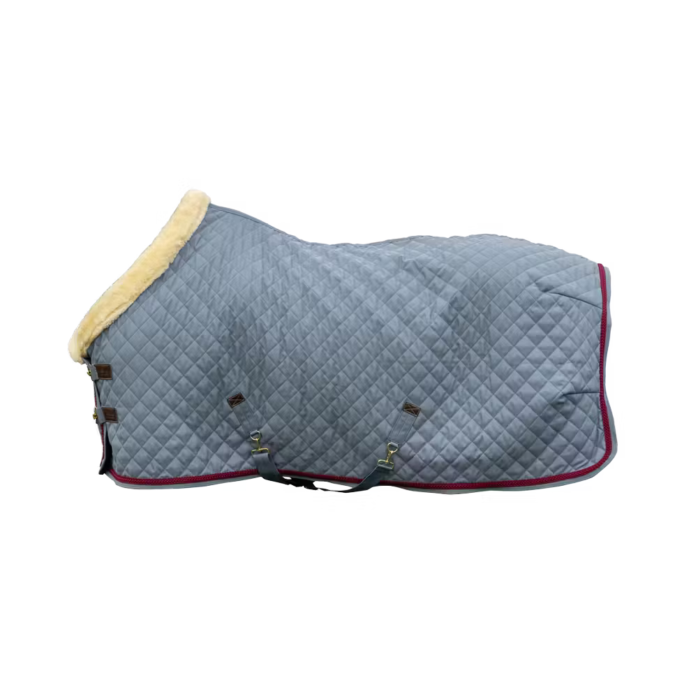 Kentucky Horsewear Show Rug with Bradied Rope, Denim