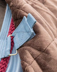 Kentucky Horsewear Neck All Weather Waterproof Pro with Braided Cord, Denim