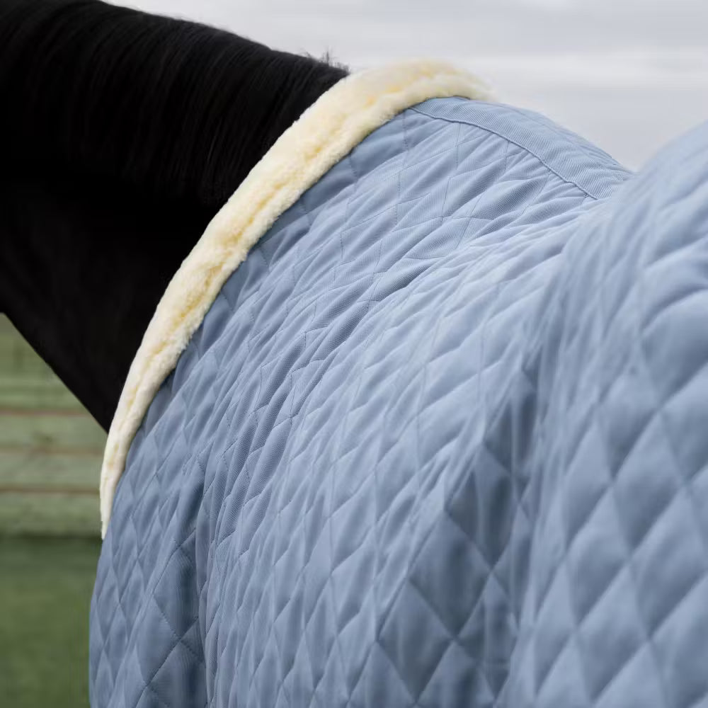 Kentucky Horsewear Show Rug with Bradied Rope, Denim