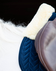 Kentucky Horsewear Skin Friendly Saddle Pad Velvet Jumping, Navy