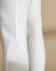 Dada Sport Kit New Ladies Knee Grip Breeches, White