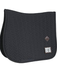 Kentucky Horsewear Saddle Pad Fishbone Black Jumping Competition Edition