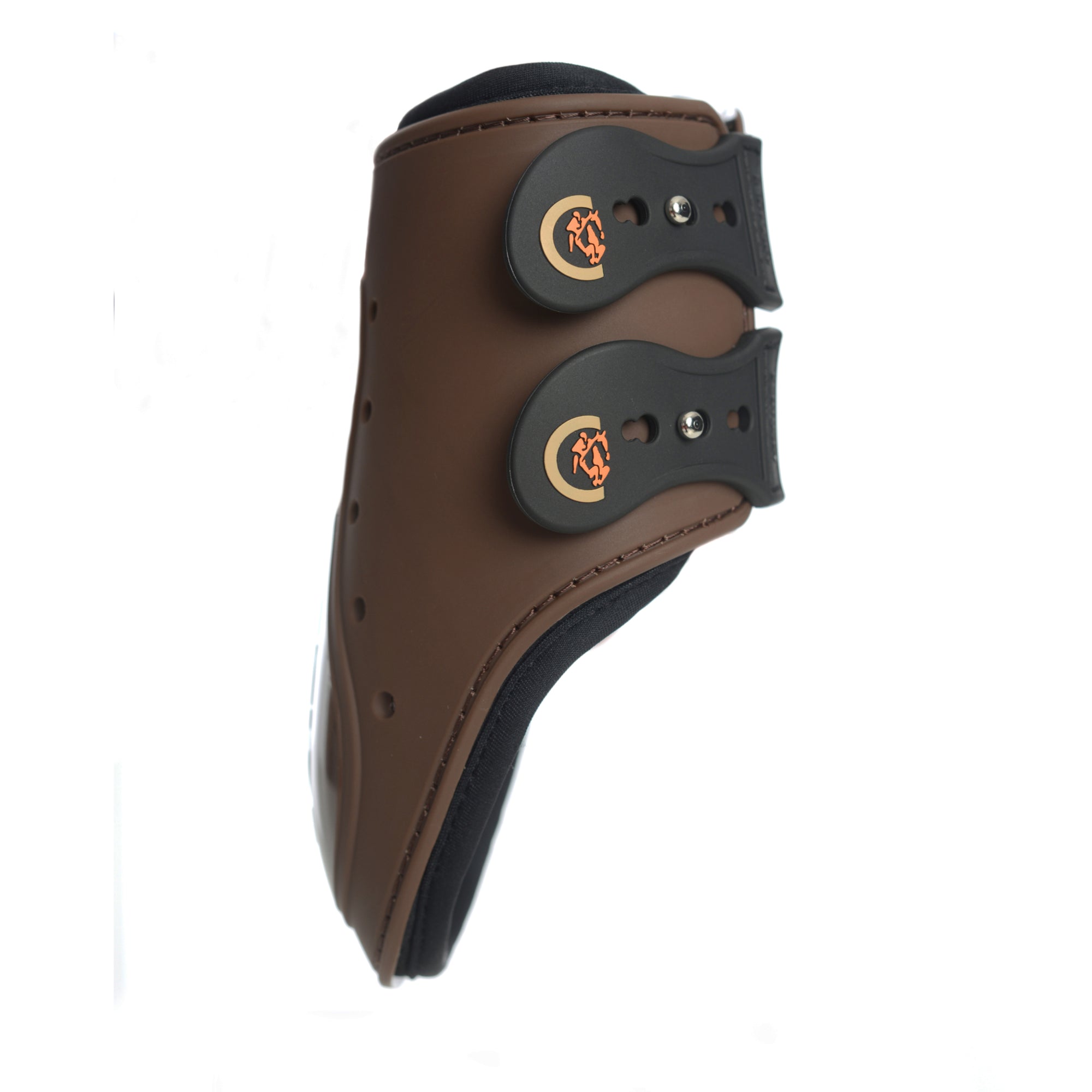 Kentucky Horsewear Fetlock Boots Elastic, Brown