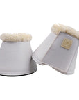 Montar PU Leather Bell Boots, White