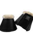 Montar PU Leather Bell Boots, Black