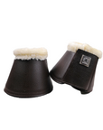 Montar PU Leather Bell Boots, Brown