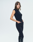 Dada Sport Kit New Ladies Knee Grip Breeches, Black