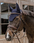 Kentucky Horsewear Fly Veil Wellington Wave, Navy