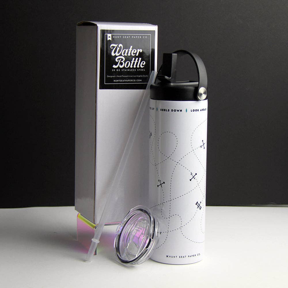 Hunt Seat Paper Co. Off Course Stainless Steel Water Bottle