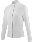Equithéme Julia Ladies Long Sleeve Show Shirt, White