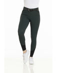 Equithème Josephine Ladies Knee Grip Breeches, Forest Green