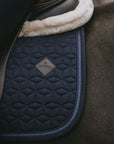 Kentucky Horsewear Glitter Rope Dressage Saddle Pad, Navy