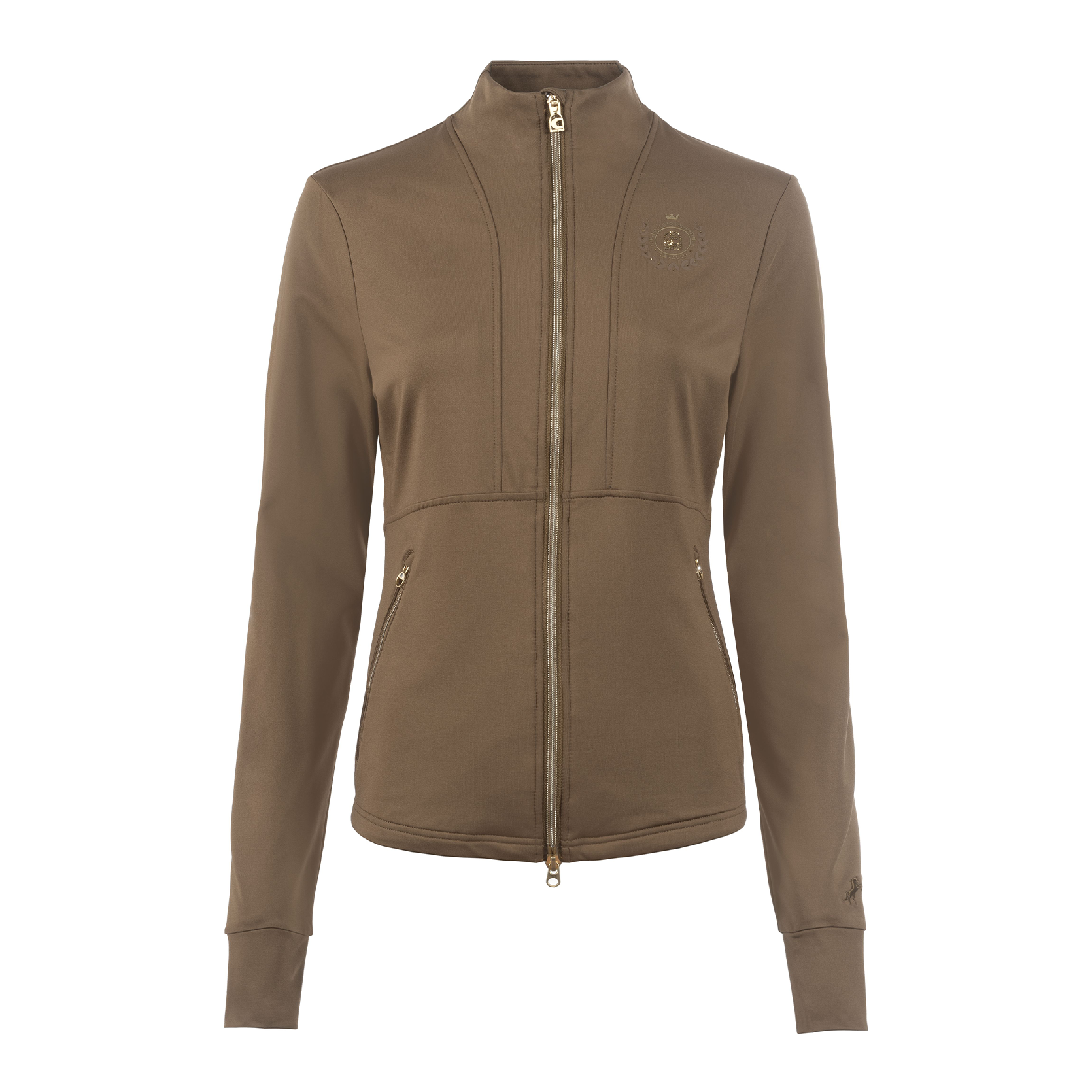 Cavallo CavalLalita Ladies Jacket, Dark Caramel